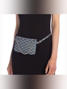 Michael Kors - NEW - MK Signature Pull Chain Belt Bag